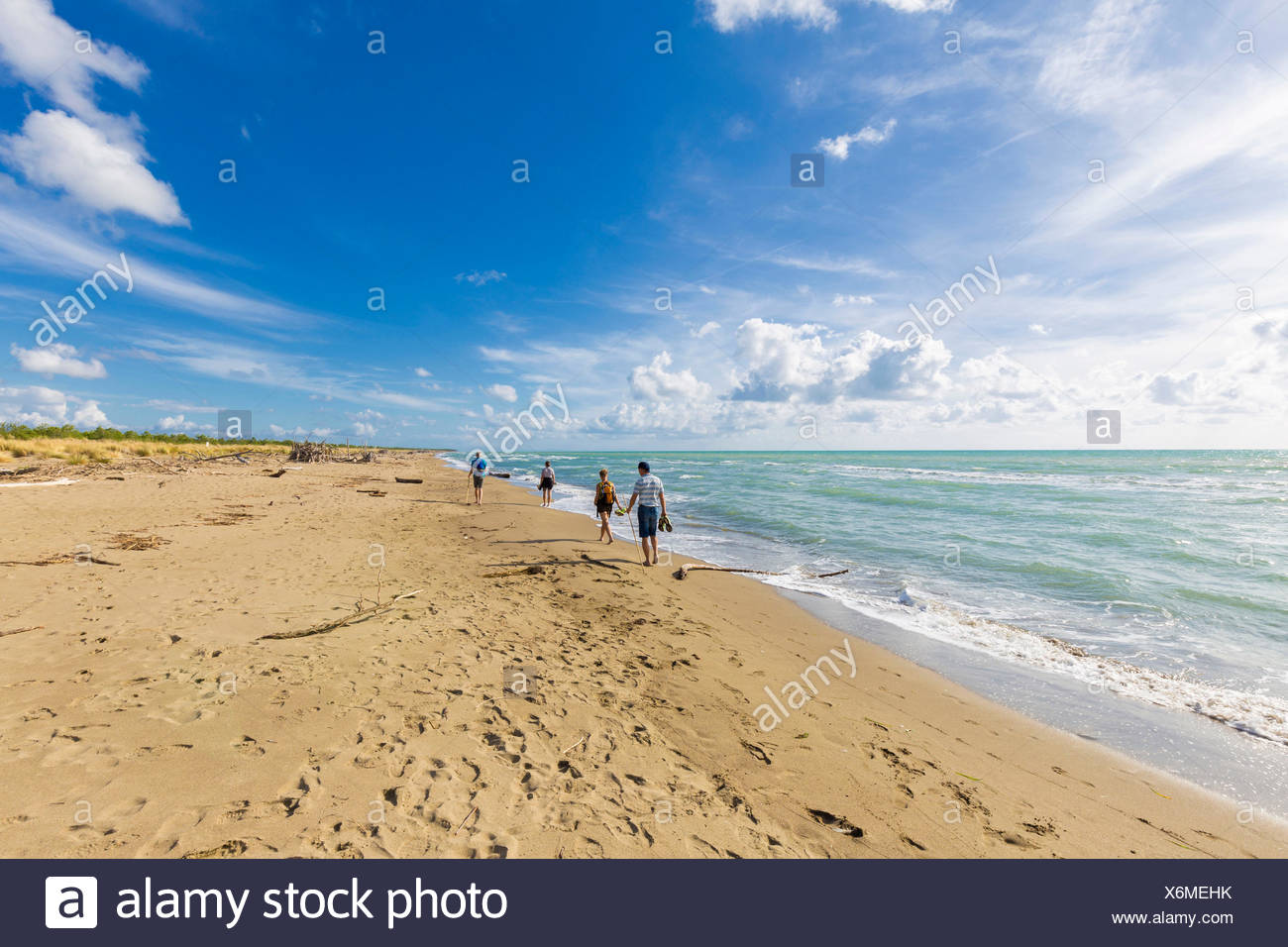 Tuscany Maremma Alberese Beach Stock Photos Tuscany