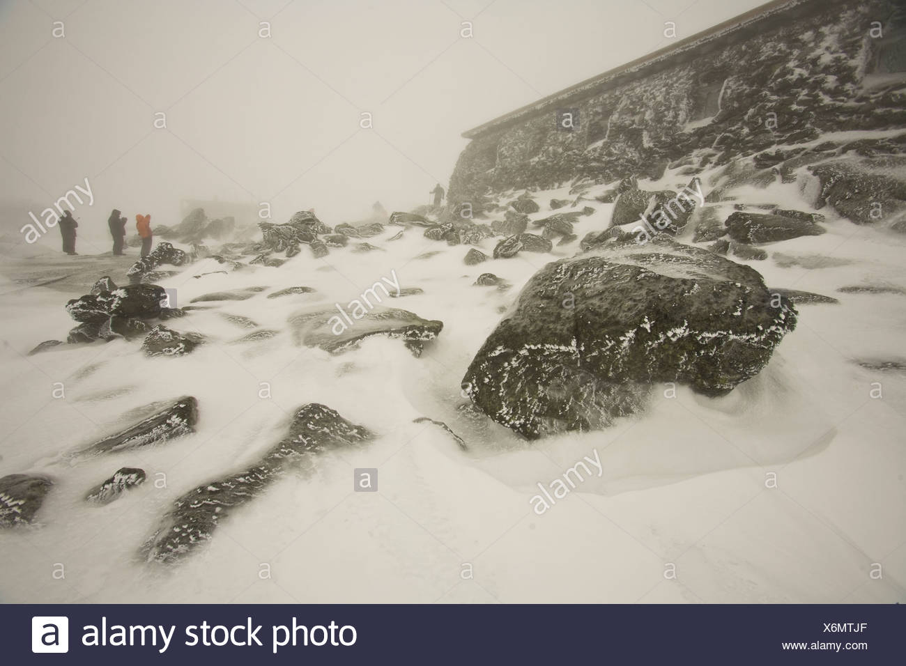 Mount Washington Observatory Winter High Resolution Stock Photography ...