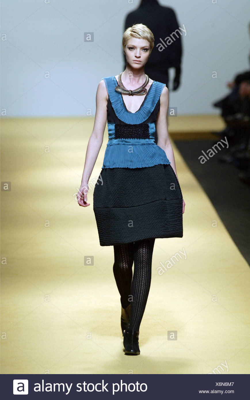 Alberta Ferretti Ready To Wear Milan A W Model Mariacarla Boscono