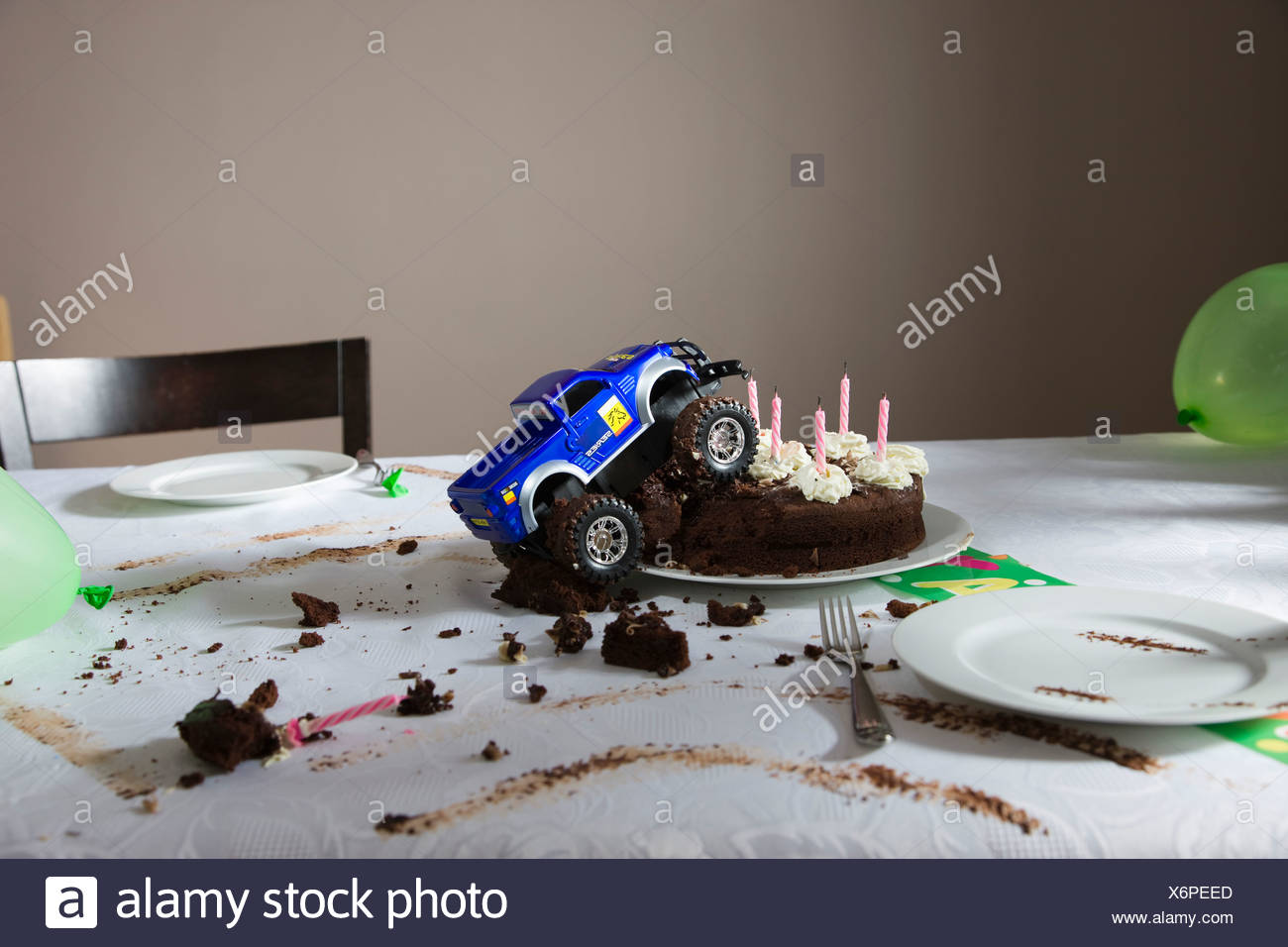 rc car birthday cake