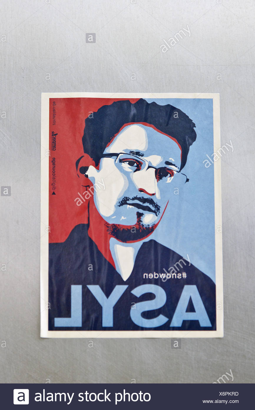 Edward Snowden Stock Photo