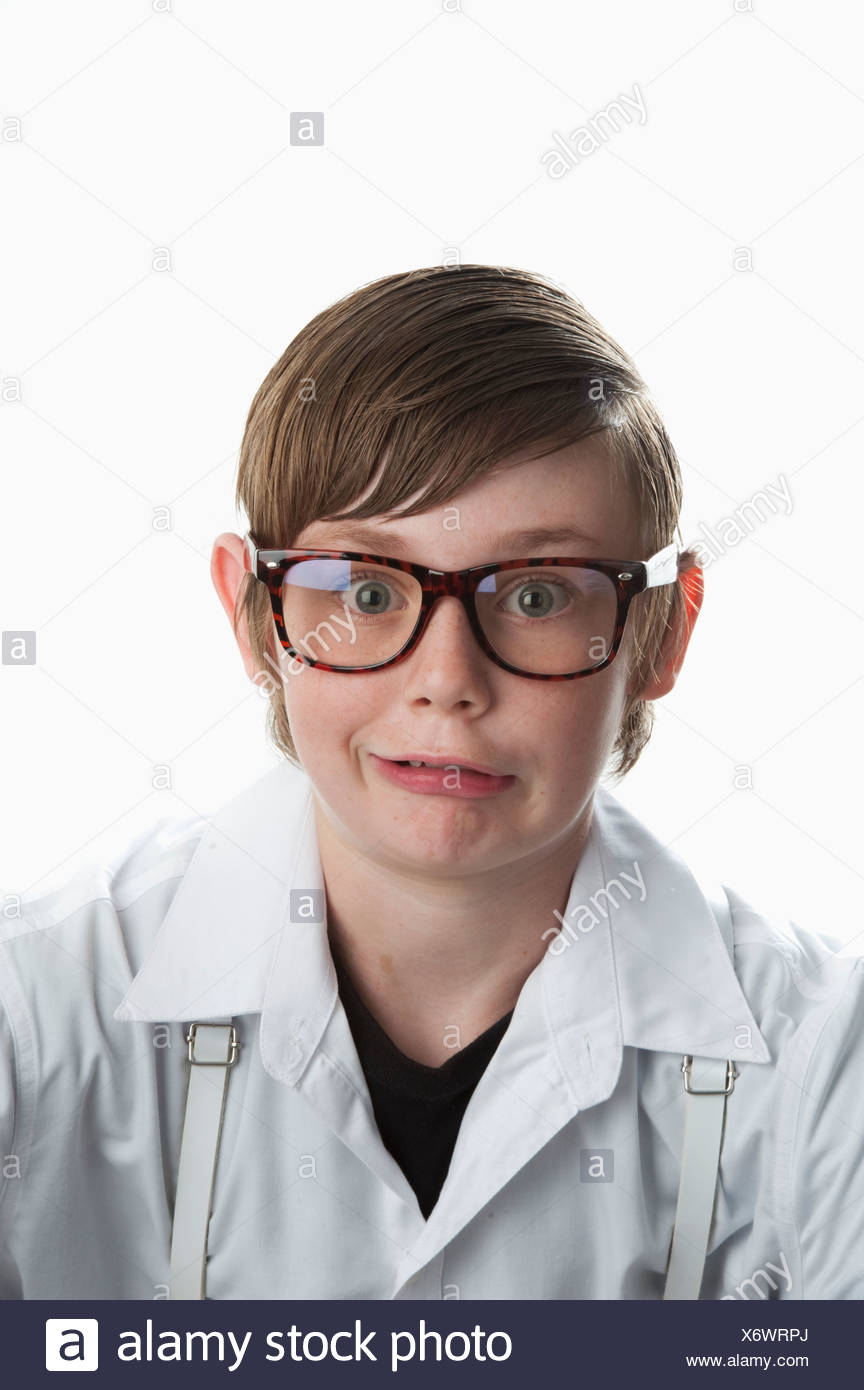 Nerd Kid With Glasses algomasquepanales