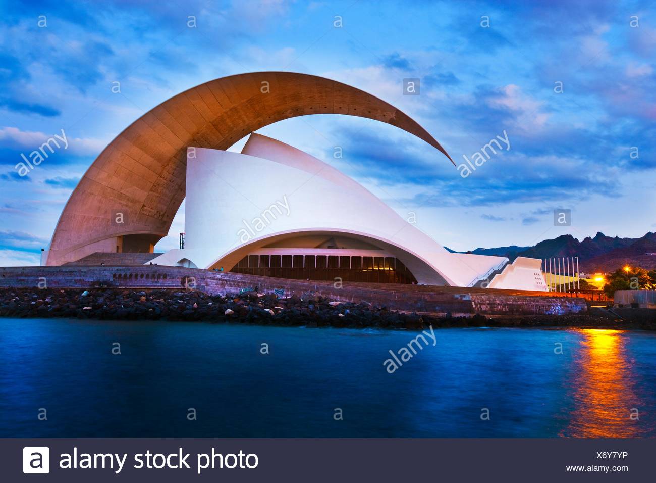 Opera House Santa Cruz De Tenerife Tenerife Canary Islands Spain Stock Photo Alamy
