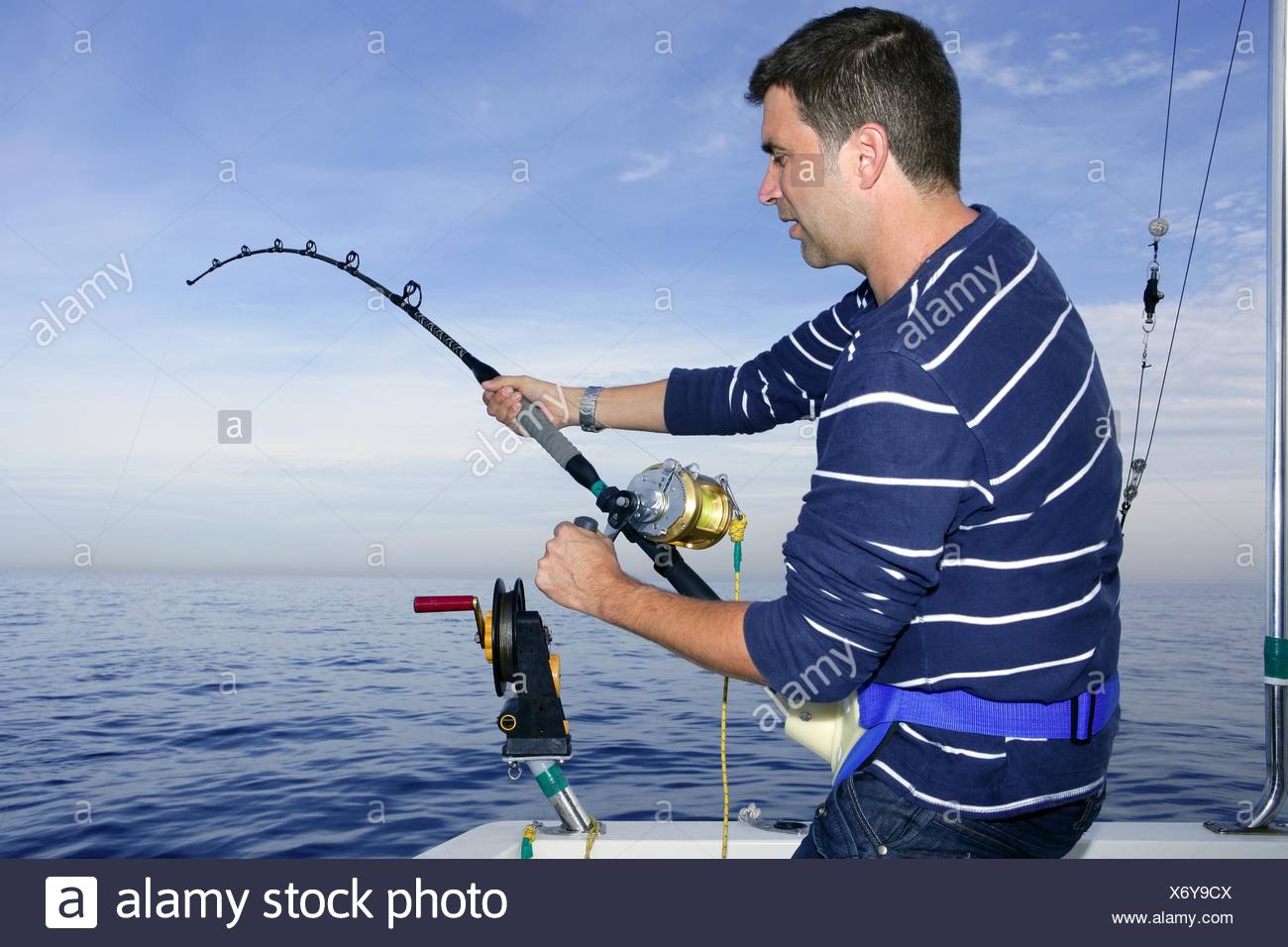 big fish rod and reel