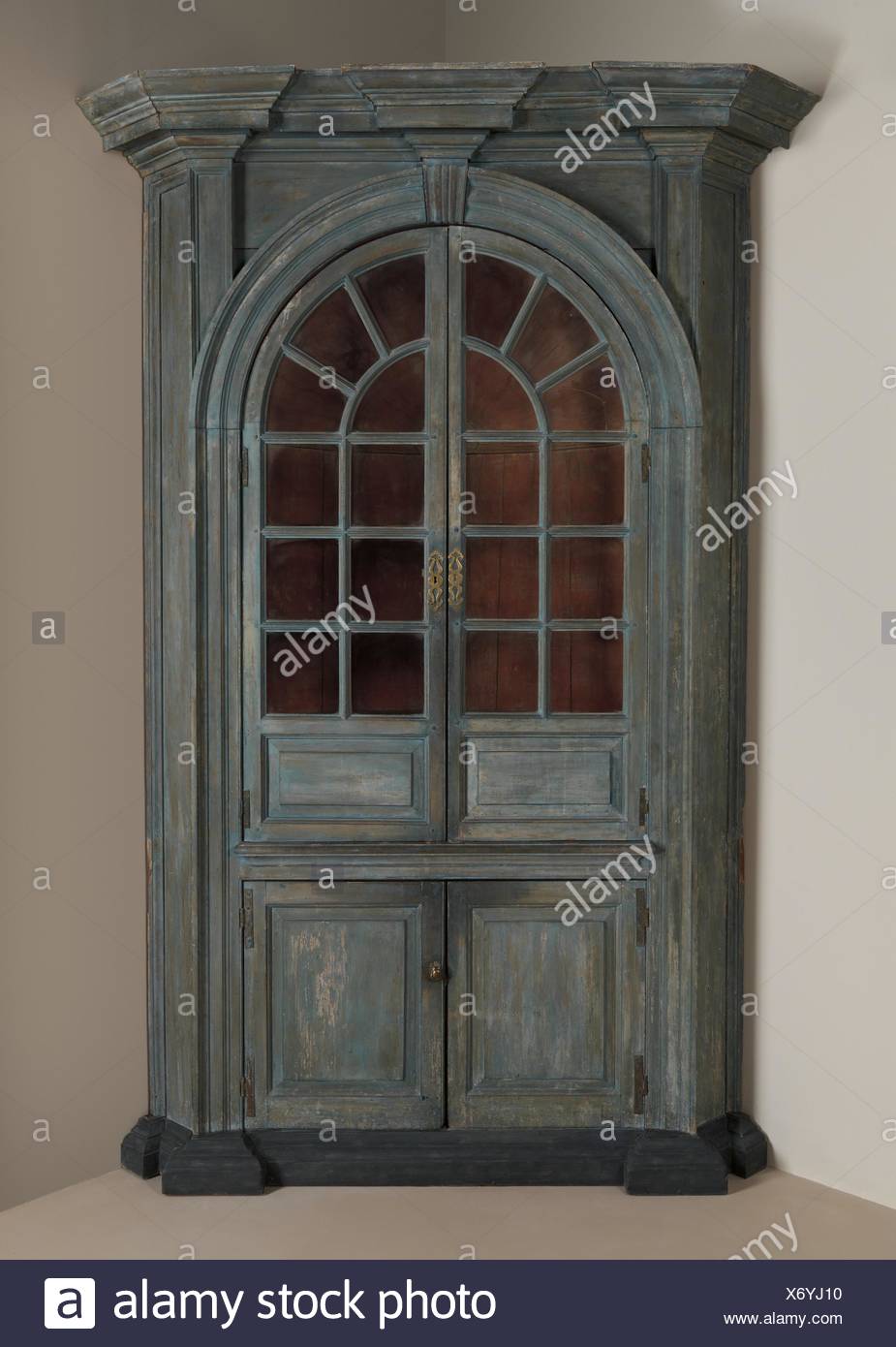 Corner Cupboard From A House In Lancaster County Pennsylvania
