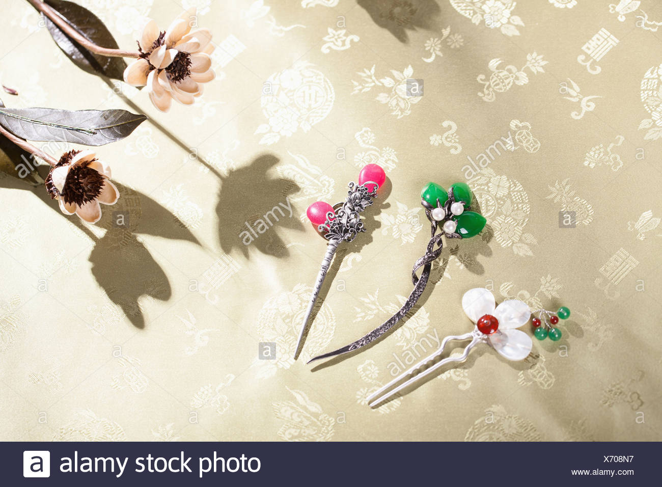 Traditional Korean Hair Pins Stock Photo 279675347 Alamy