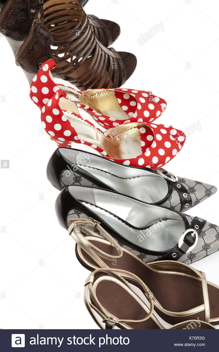 Damenschuhe High heels Stock Photo