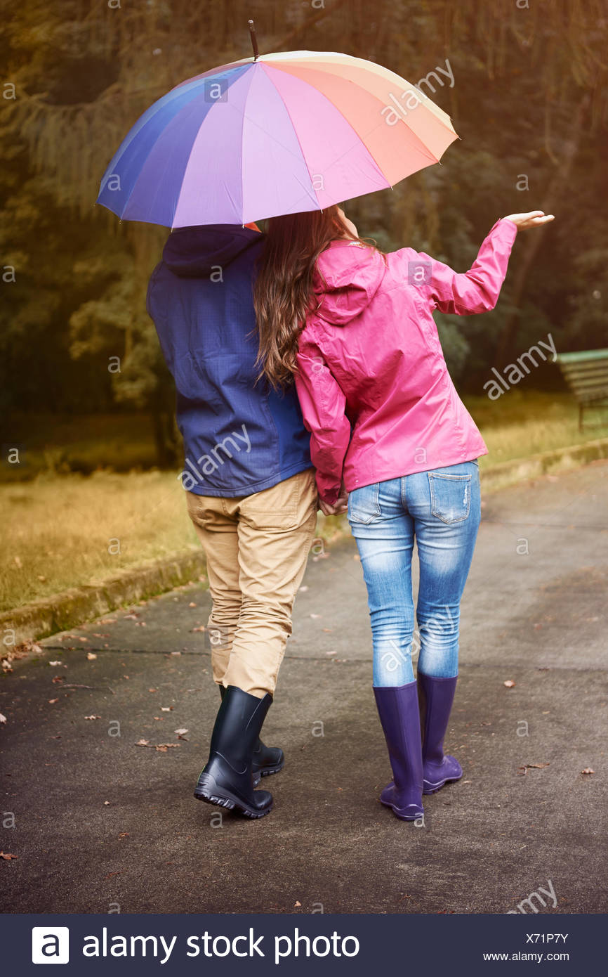 Walking In Rainy Day With My Love Is Very Relaxing Debica Poland