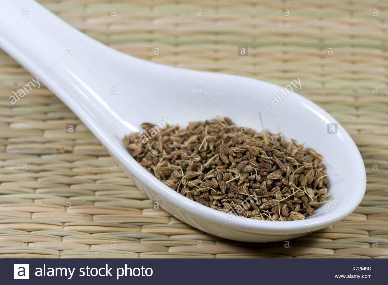 spice sweetish licorice cute anise food aliment spice brown brownish brunette Stock Photo