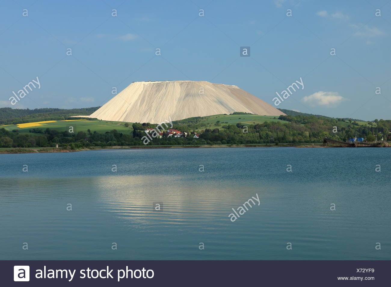 Amazing salt mountain in Germany Amazing salt mountain in Germany