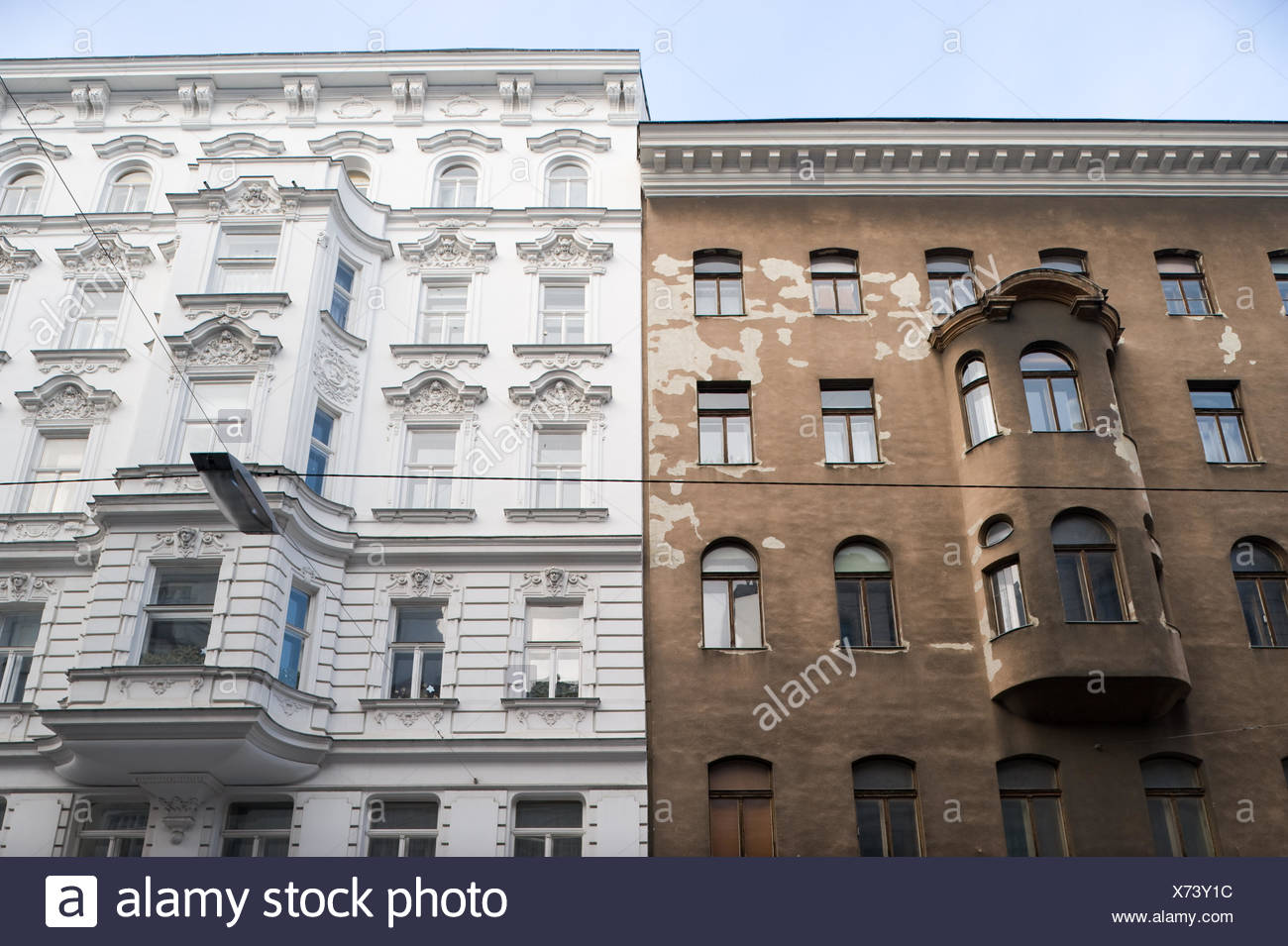 Wien Abgeschlagene Grunderzeitfassade Stock Photo 279755544 Alamy