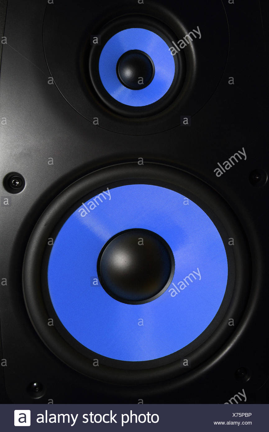 blue woofer