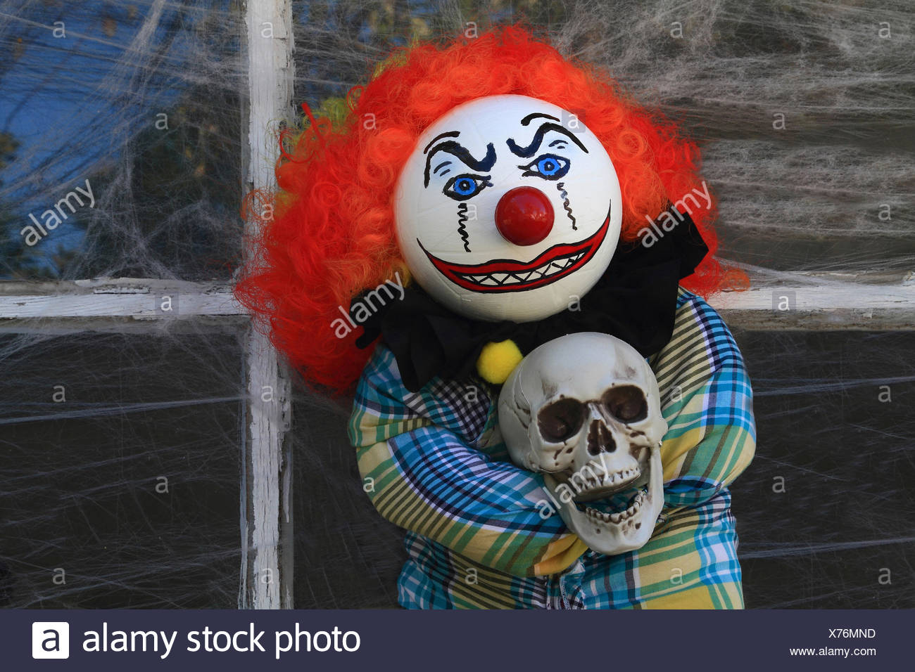 halloween clown doll