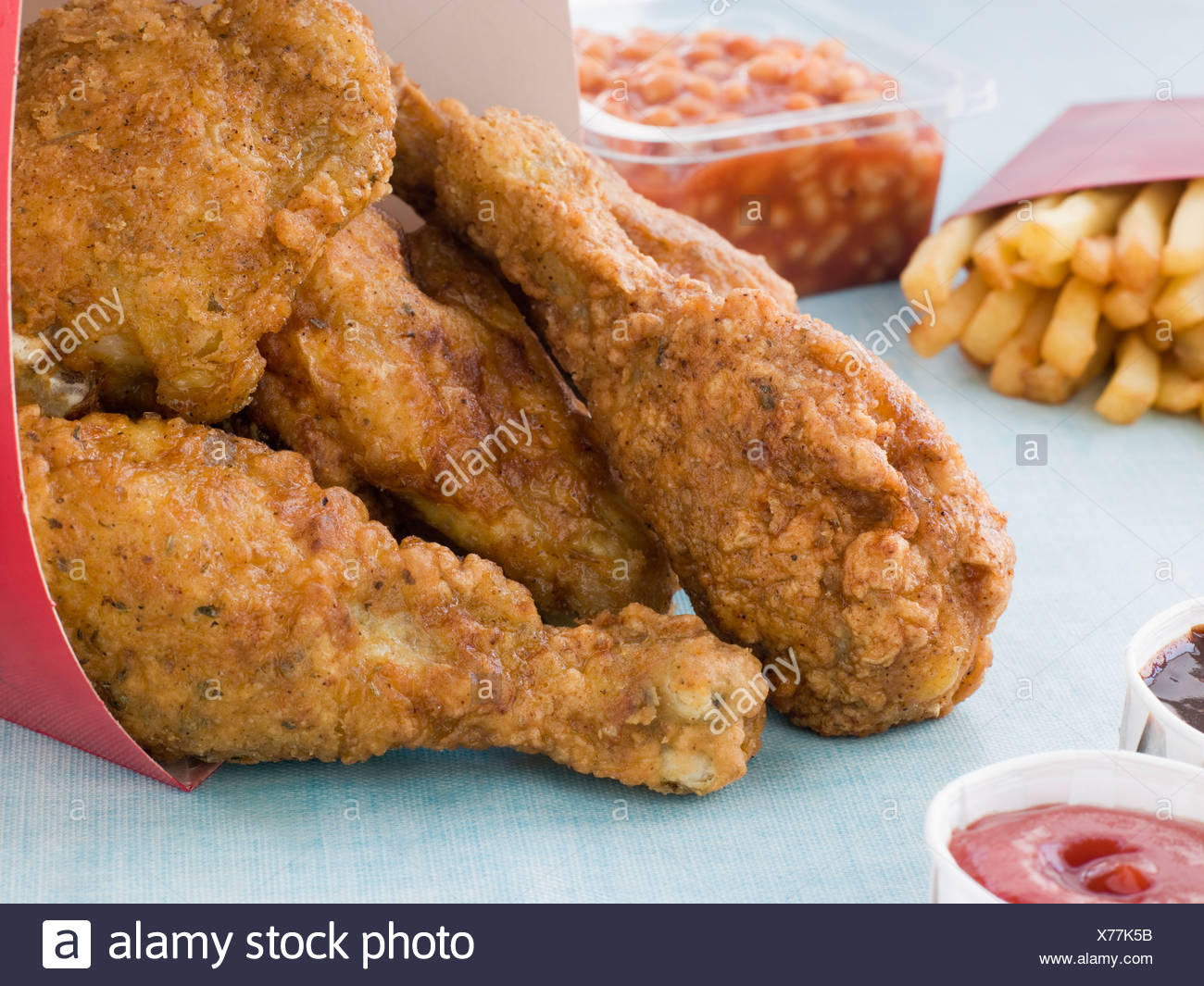 Southern Fried Chicken Dinner Chicken High Resolution Stock Photography And Images Alamy