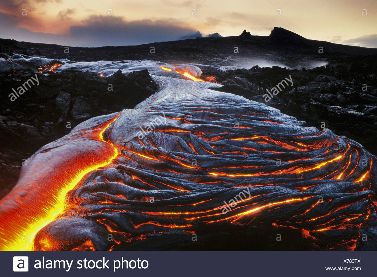 Hawaii Volcano National Park High Resolution Stock Photography and