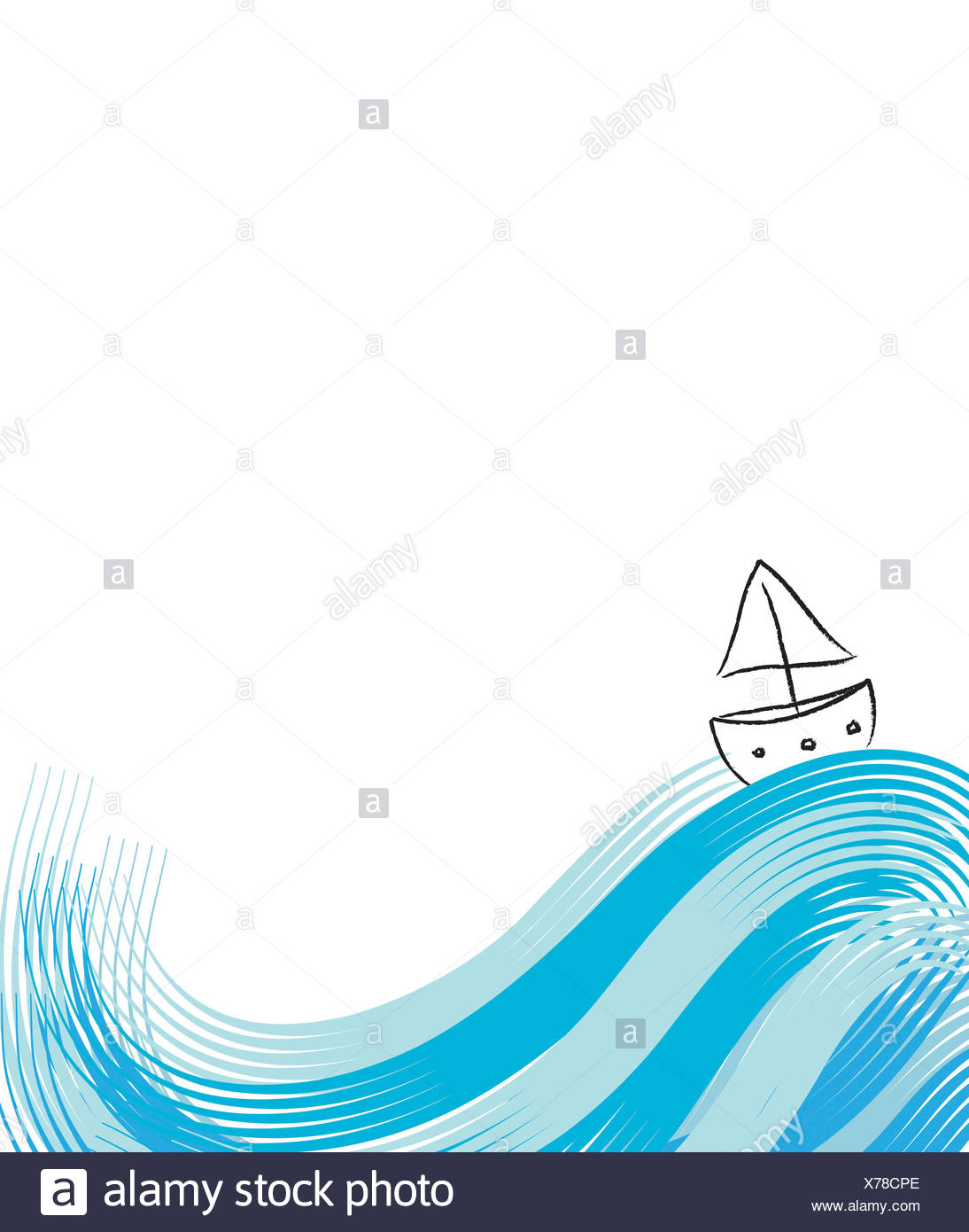Rough Water Boat High Resolution Stock Photography And Images Alamy