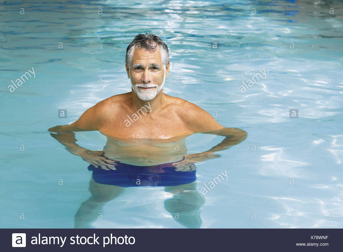 old man swim trunks