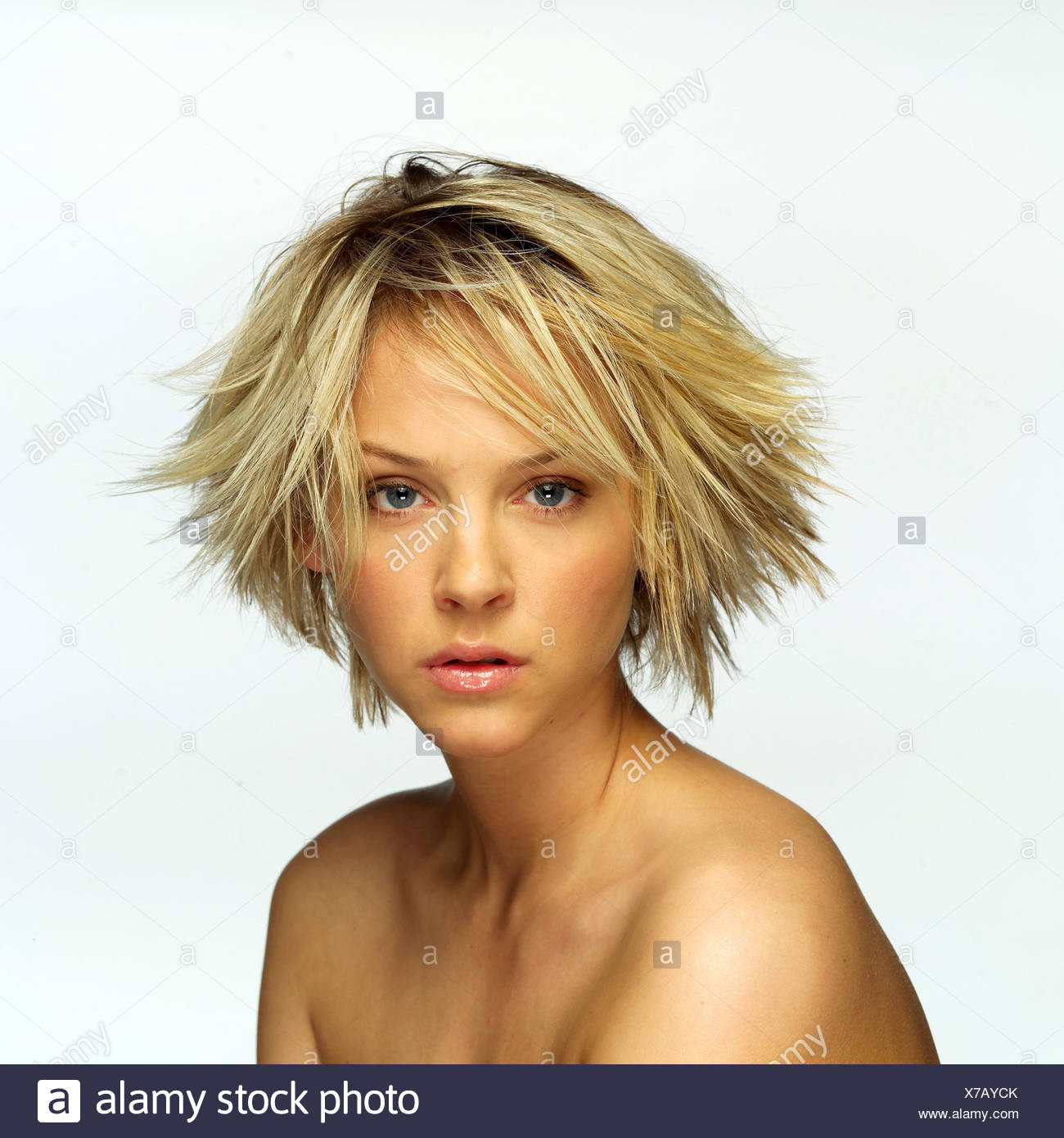 Woman Young Free Upper Part Of The Body Portrait Very Close