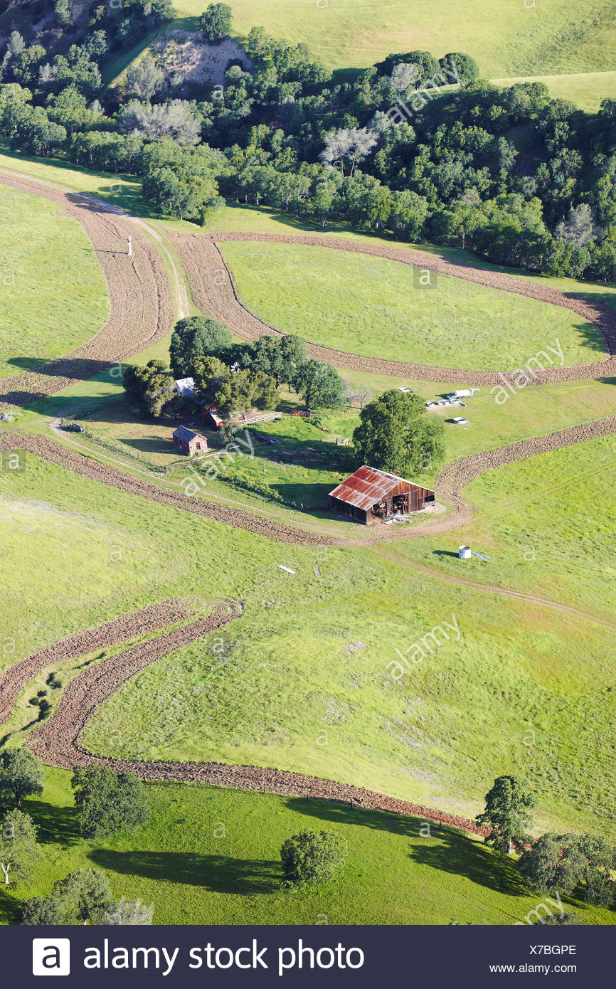 amigo landscape supply redding ca on Central Valley California Farm Aerial High Resolution Stock Photography And Images Alamy