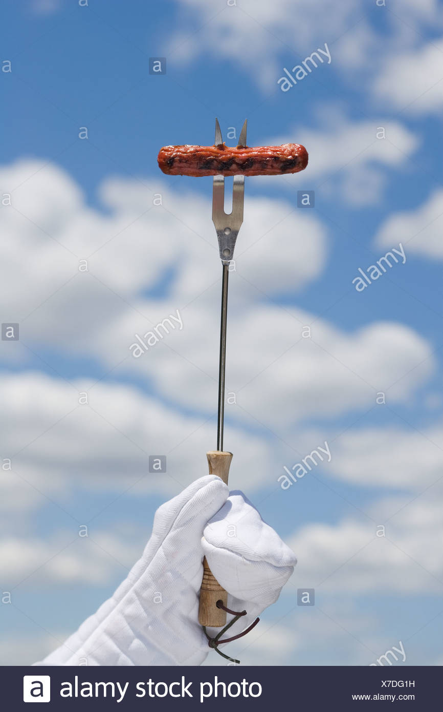 Hot Dog On Fork High Resolution Stock Photography and Images Alamy