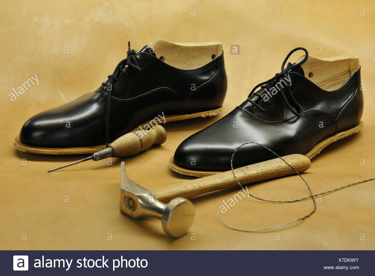 Shoemaker Shoes High Resolution Stock 