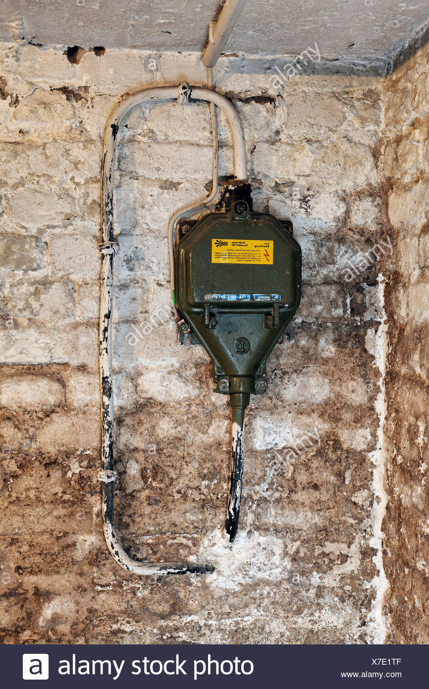 House Connection Current 330 V With Fuse Panel 63 A In A House