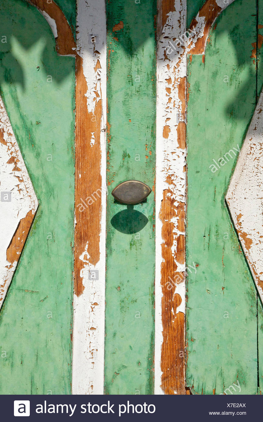 Pale Green Front Door Stock Photos Pale Green Front Door Stock