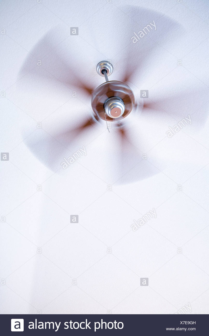 Moving ceiling fan Stock Photo 279983329 Alamy