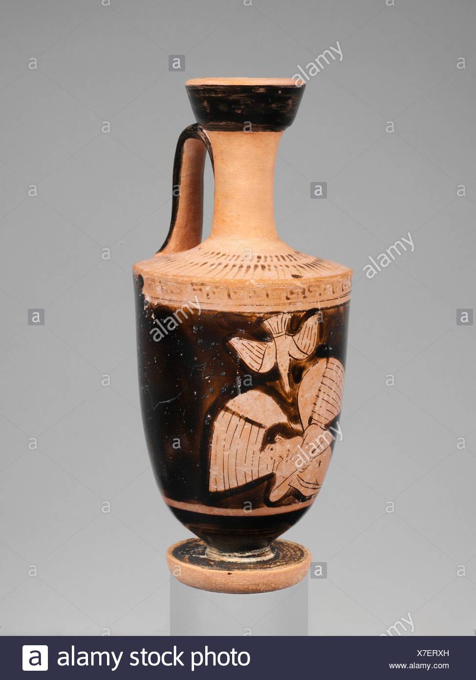 Terracotta Lekythos Stock Photos Terracotta Lekythos Stock