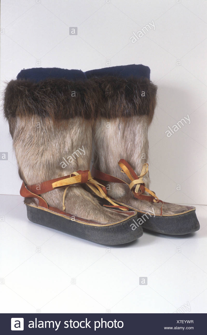 beaver skin boots