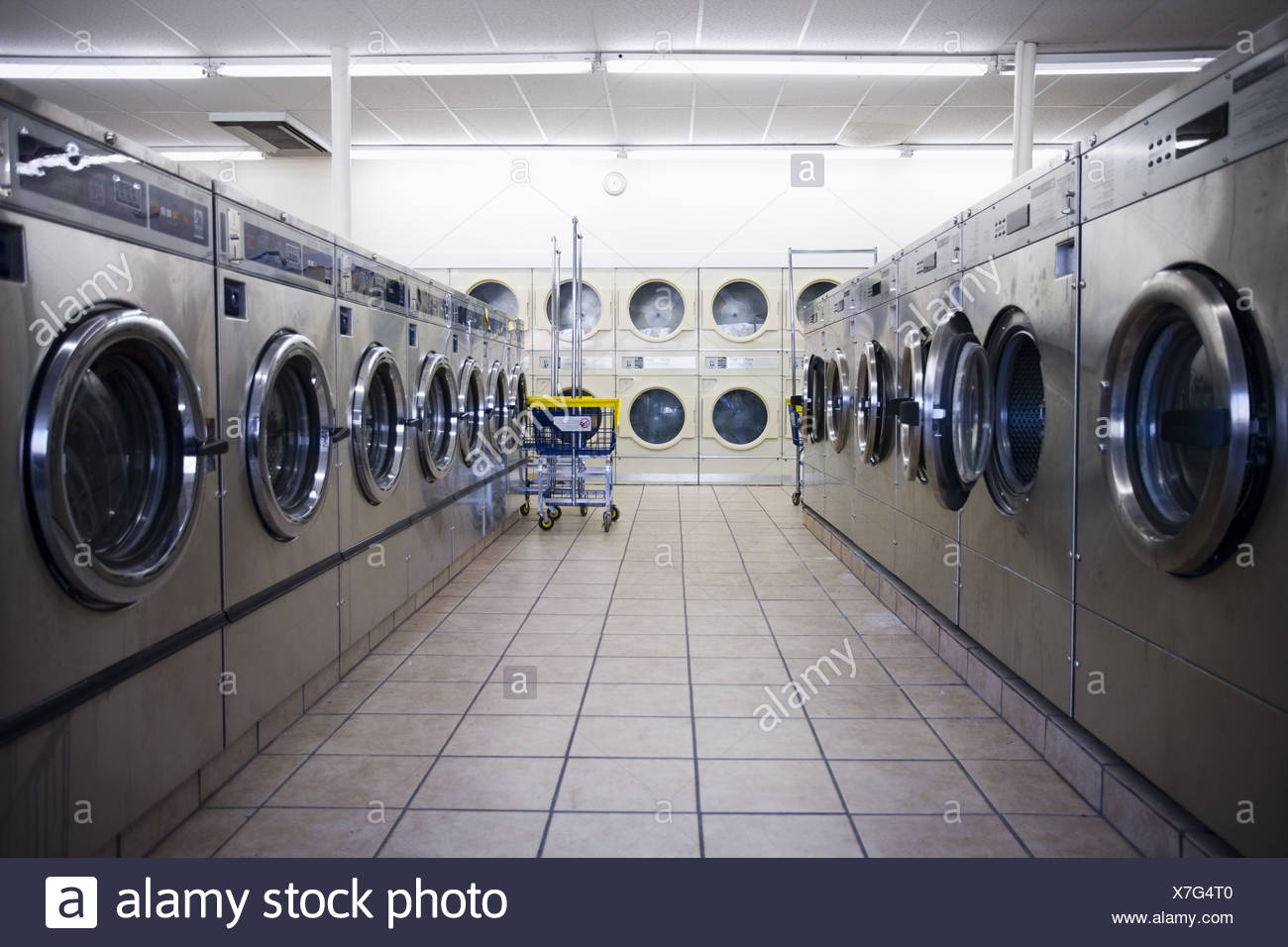 Laundromat Dryers High Resolution Stock Photography and Images Alamy