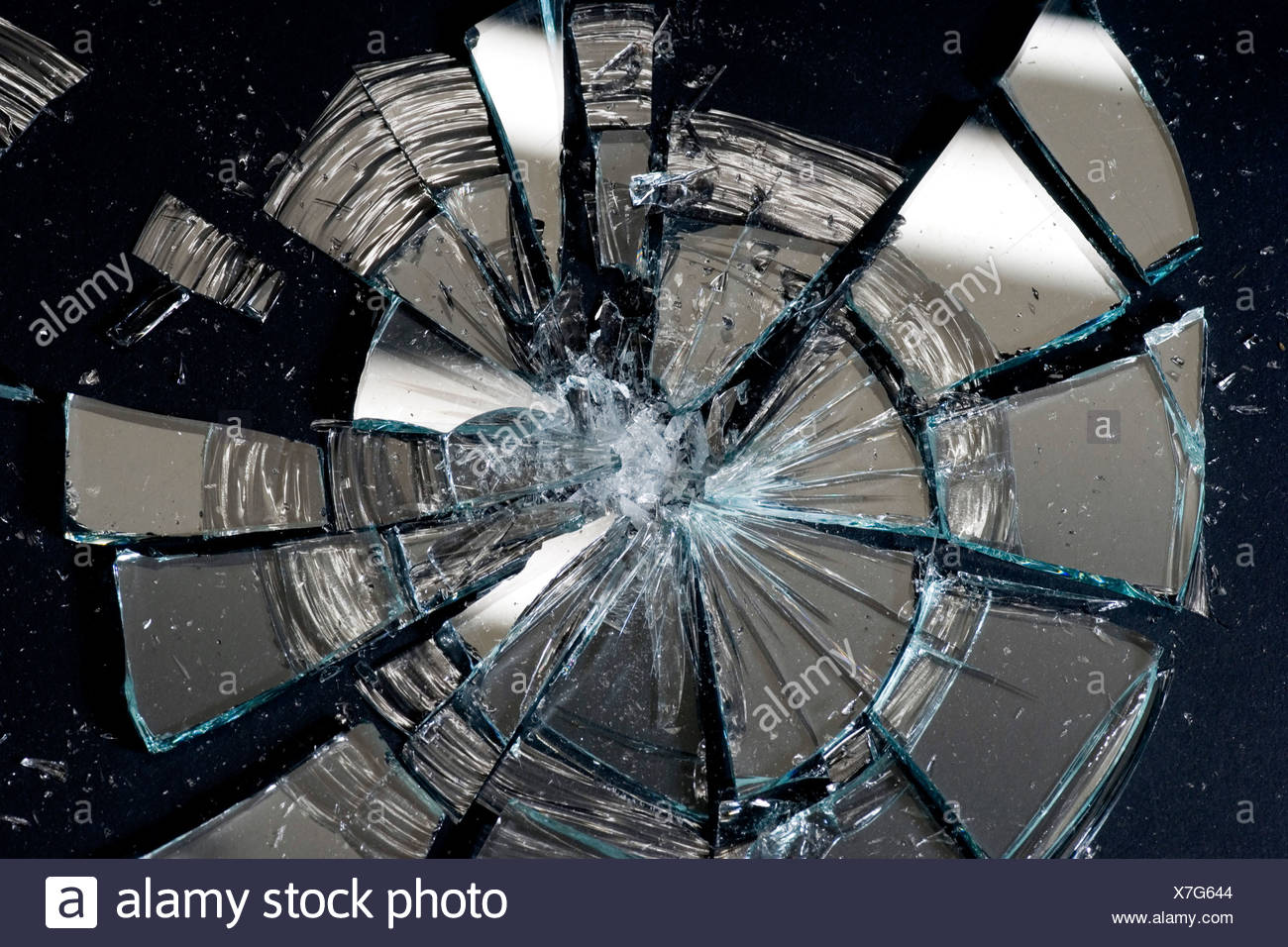 broken glass plate Stock Photo 280024532 Alamy