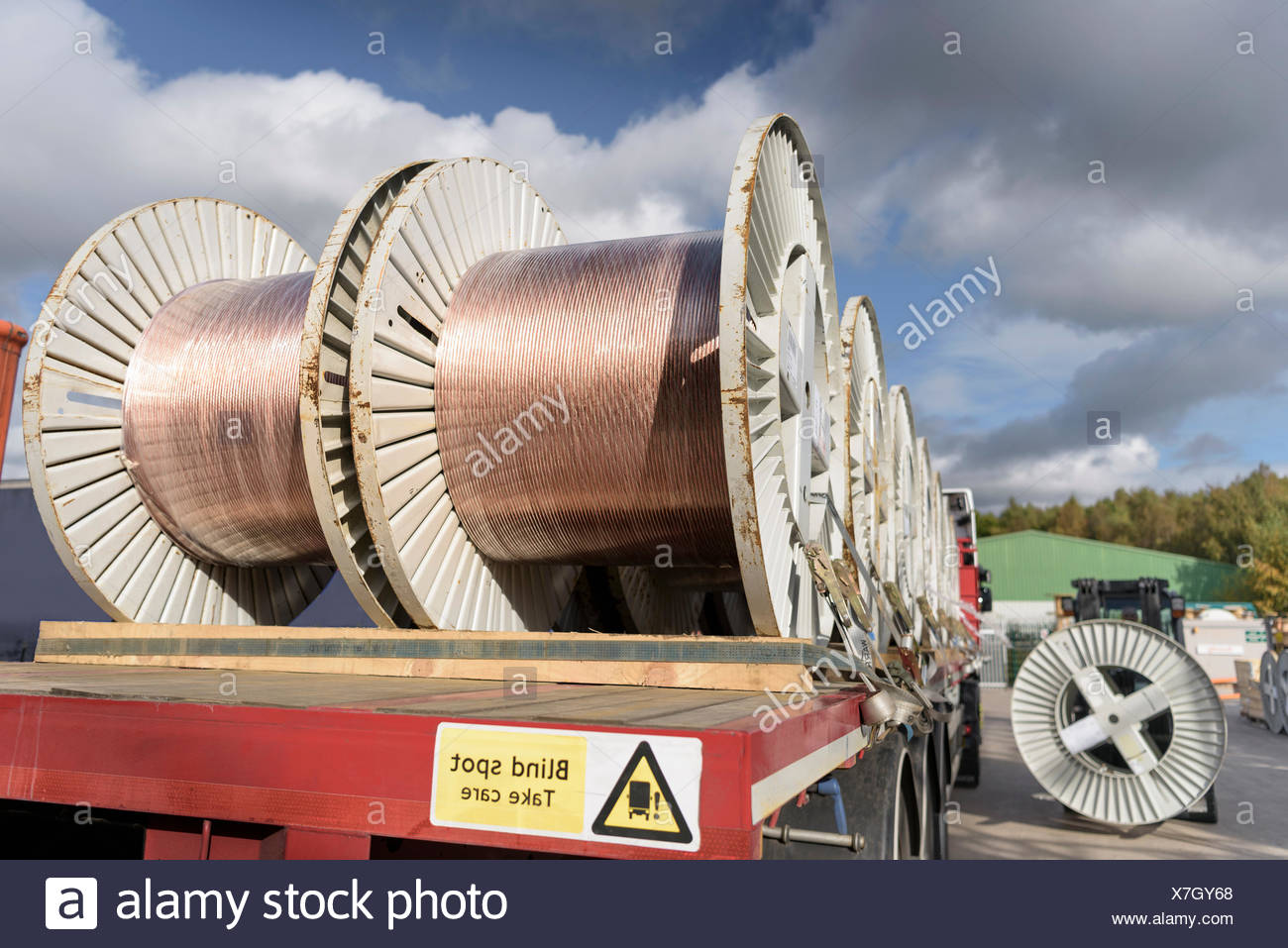 Cable Reels High Resolution Stock Photography and Images Alamy
