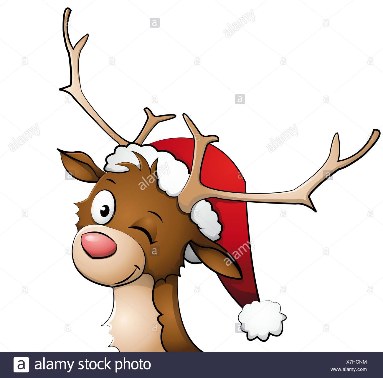 reindeer santa hat
