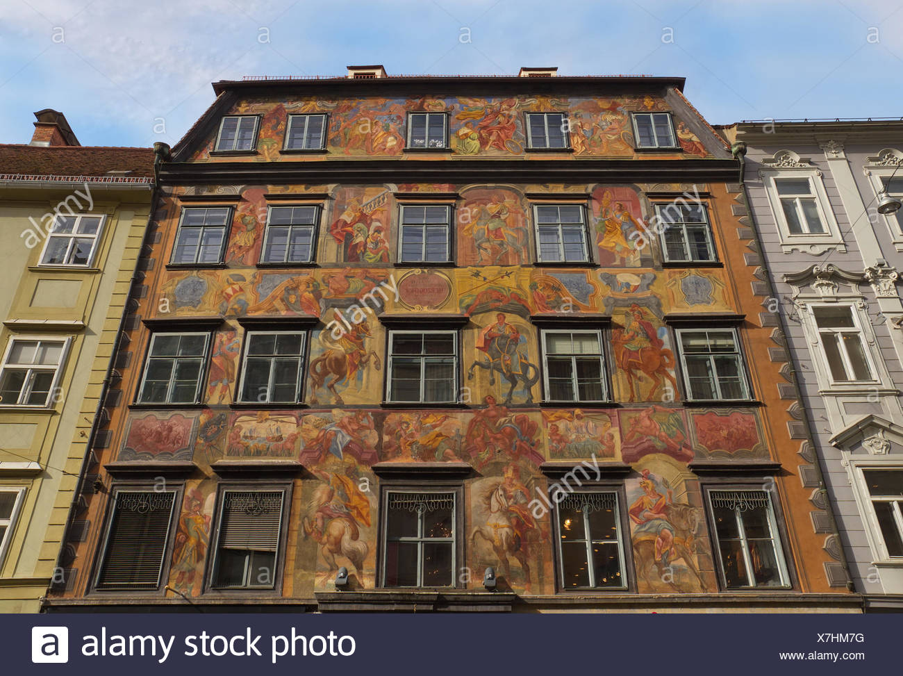 Gemaltes Haus Stock Photos Gemaltes Haus Stock Images Alamy