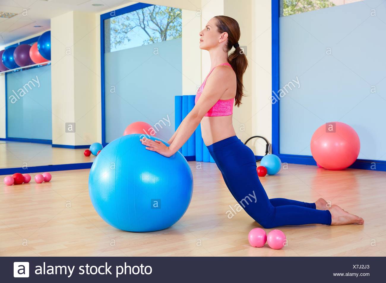 swiss ball pilates
