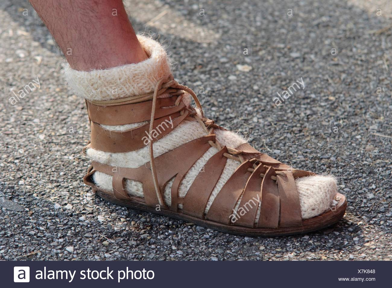 Roman Soldiers Sandal High Resolution Stock Photography and Images - Alamy