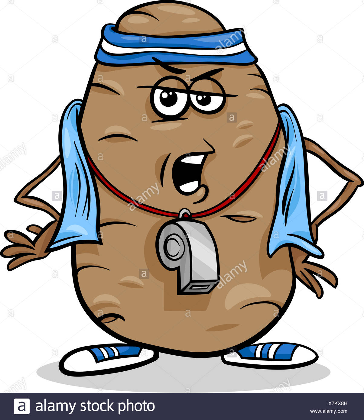 Couch Potato Saying Cartoon Stock Photo 280106193 Alamy