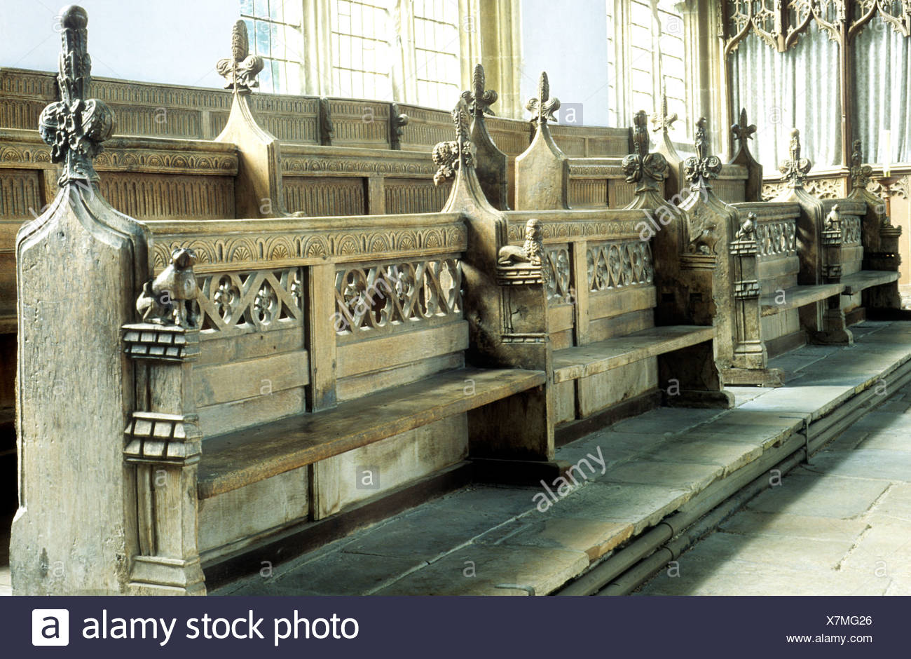 Walpole St Peter Norfolk 15th Century Wooden Benches Bench