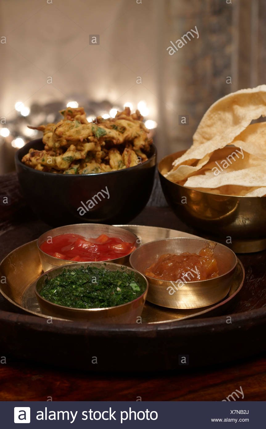 Modern Indian Cuisine Stock Photos Modern Indian Cuisine Stock