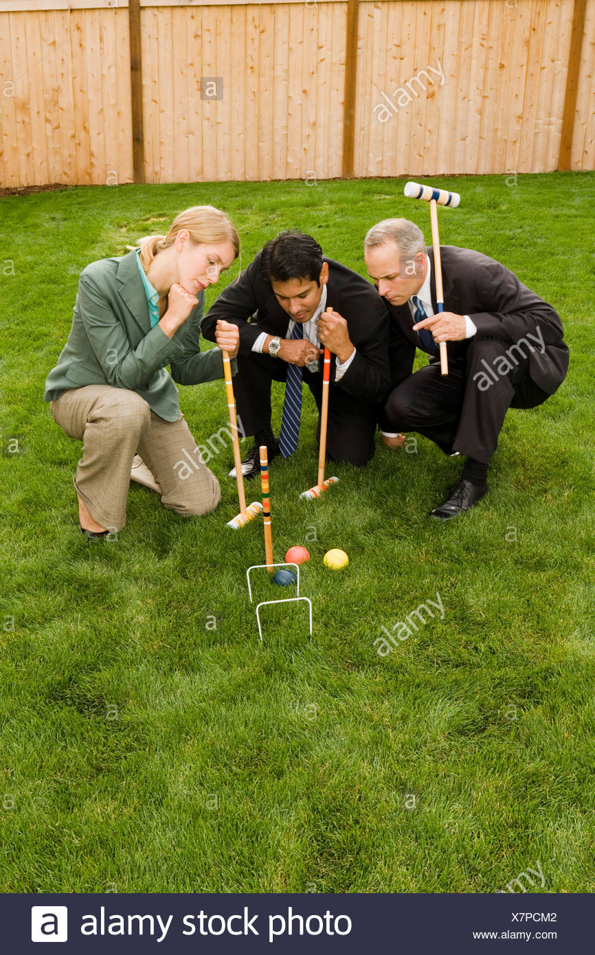 Croquet Player High Resolution Stock Photography and Images Alamy