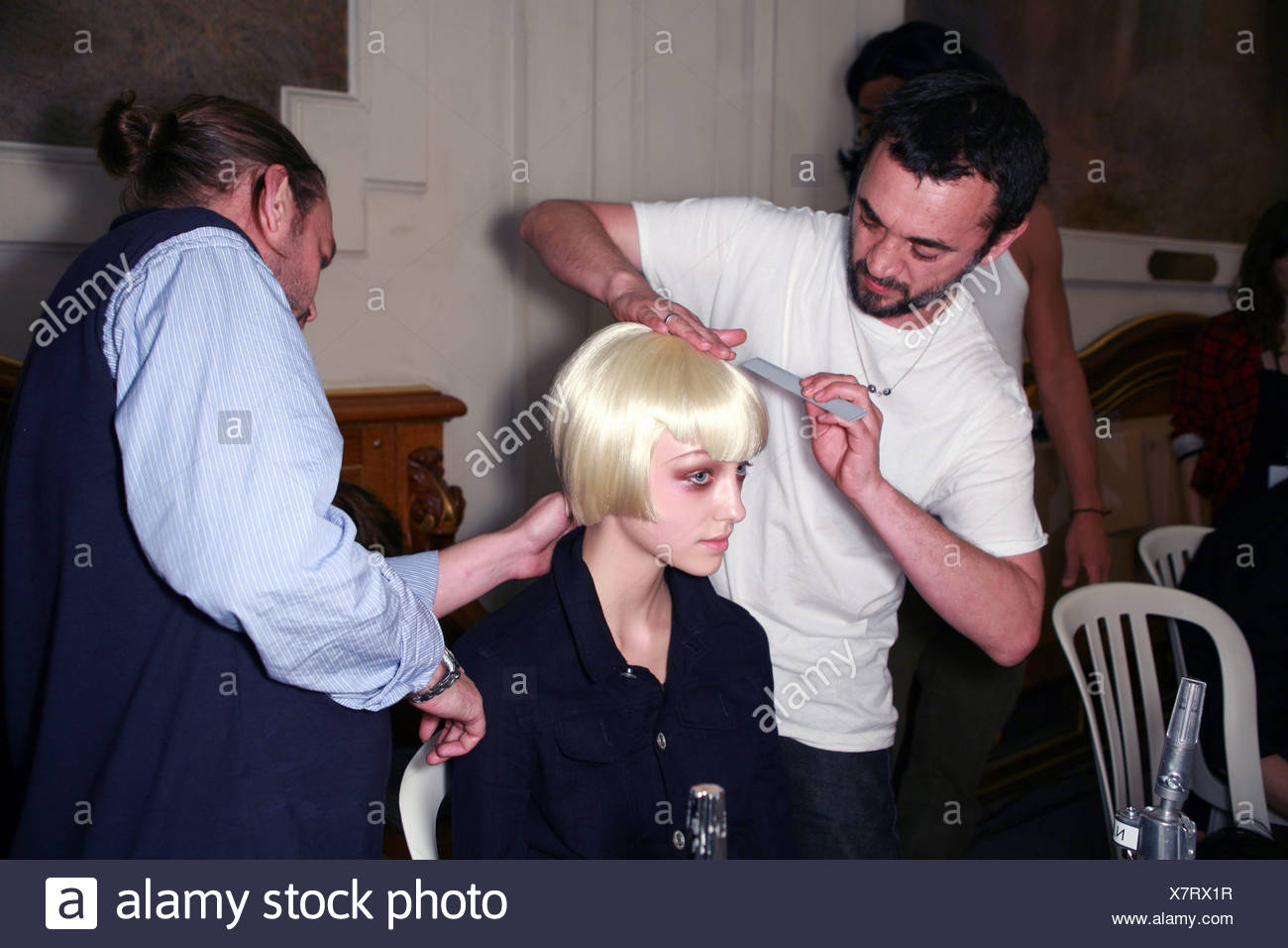 Yohji Yamamoto Backstage Paris Ready To Wear Spring Summer Two