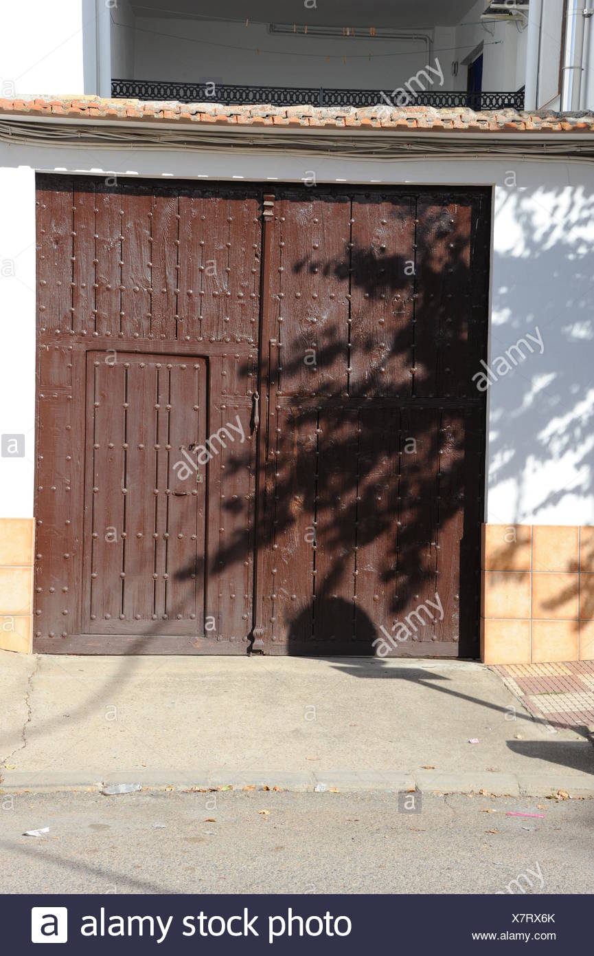 Toledo Spain Facades Doors Tor Window Castilla La Mancha Stock