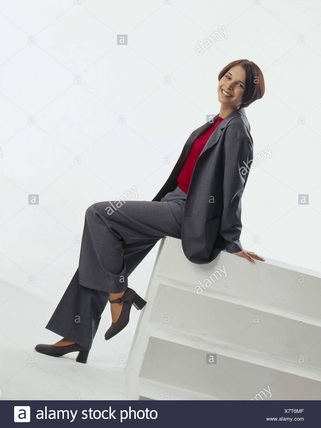 teenage girl trouser suit