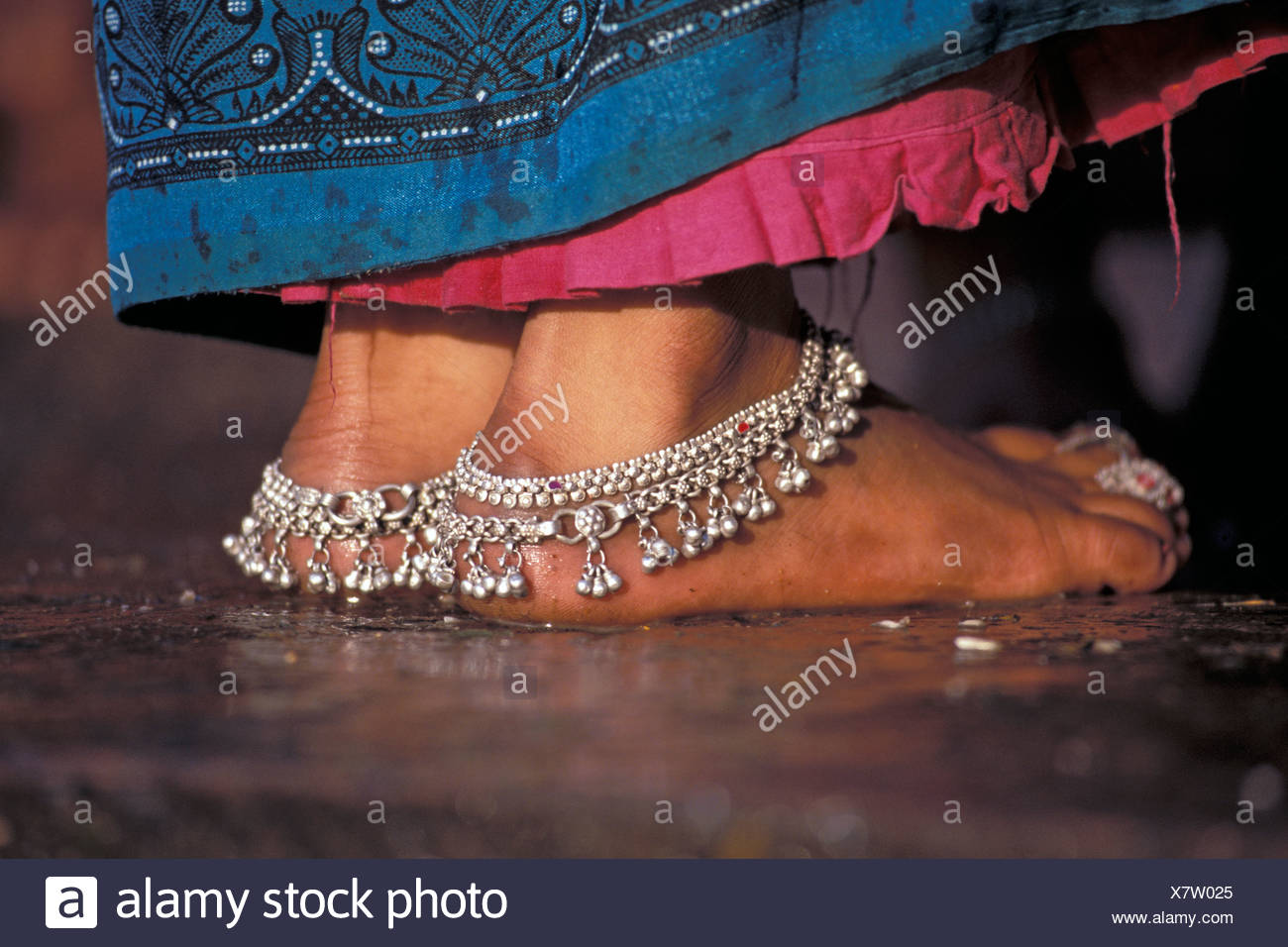 women with anklets