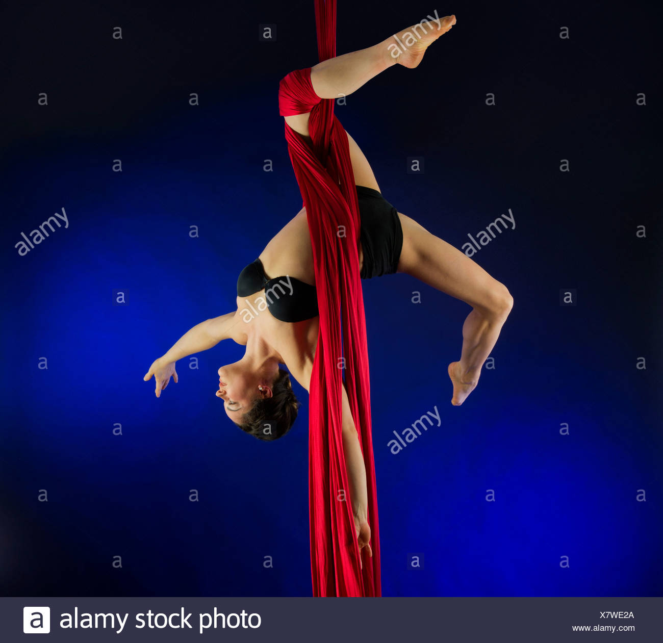 Acrobatics Aerial High Resolution Stock Photography and Images - Alamy