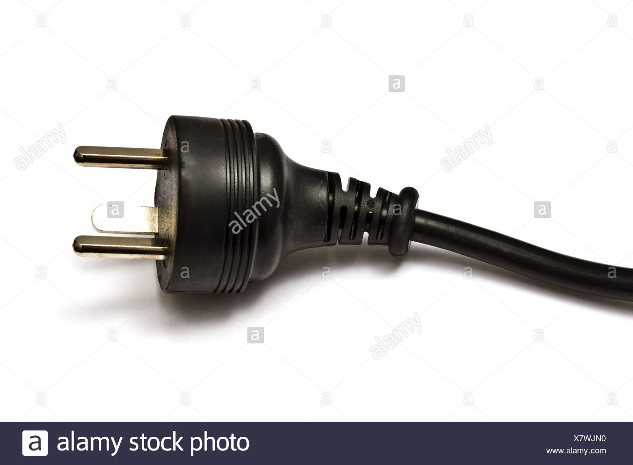 Three Prong Electrical Plug Stock Photos & Three Prong Electrical Plug