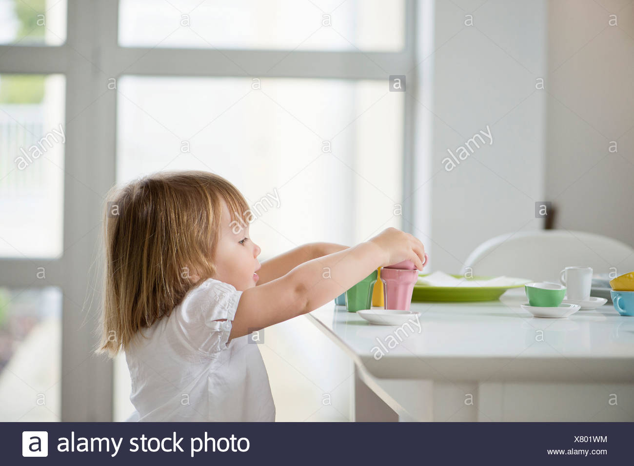 little girl tea table set