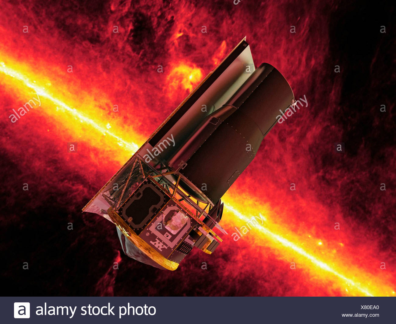 Spitzer Space Telescope Stock Photos & Spitzer Space Telescope Stock
