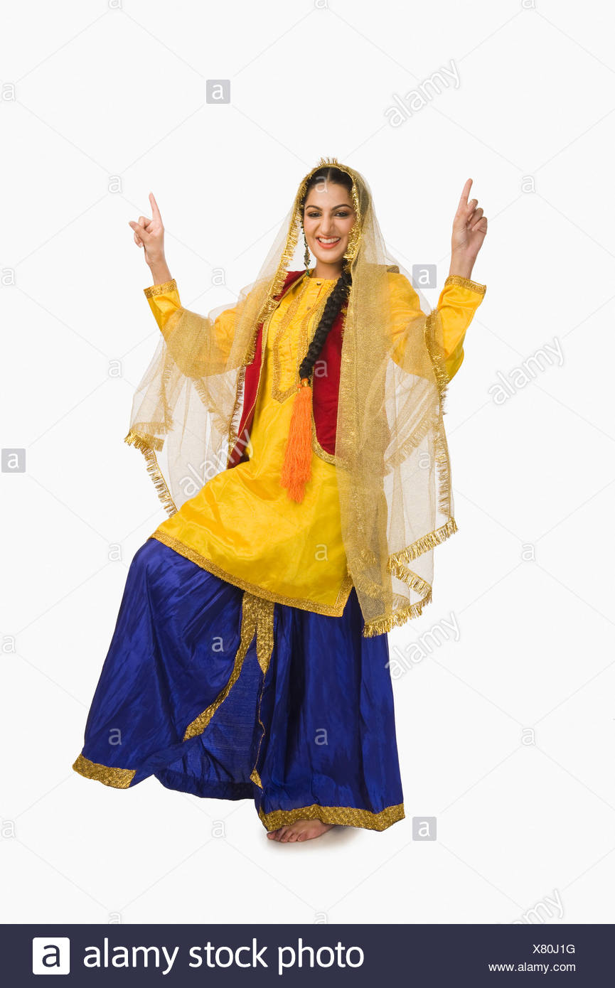 girls bhangra dress